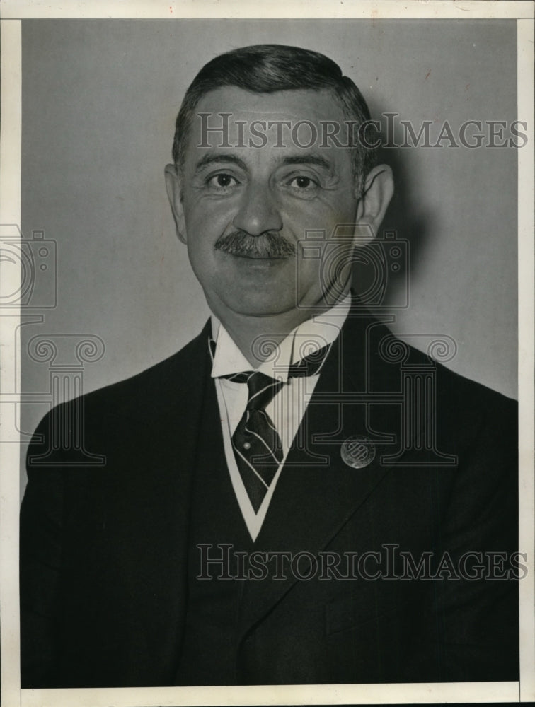 1934 Press Photo Rudolf Hecht Vice Pres & Expected to be Elevated to Presidency