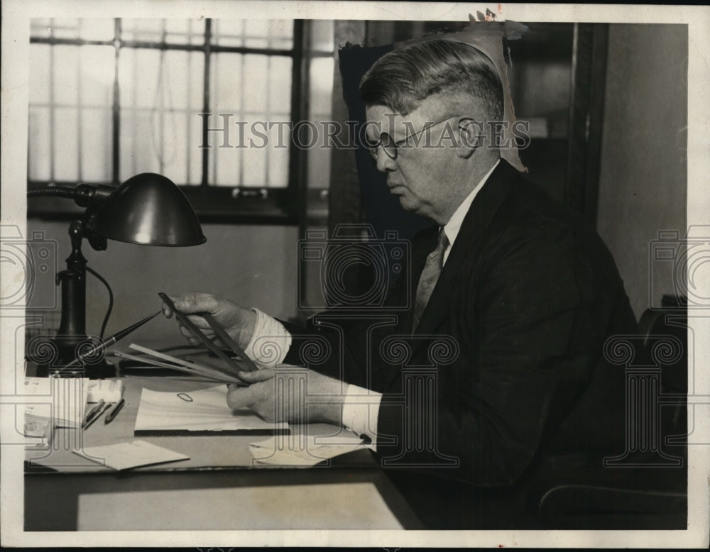 1931 Press Photo Samuel Howard Door convicted of life sentence for murder- Historic Images