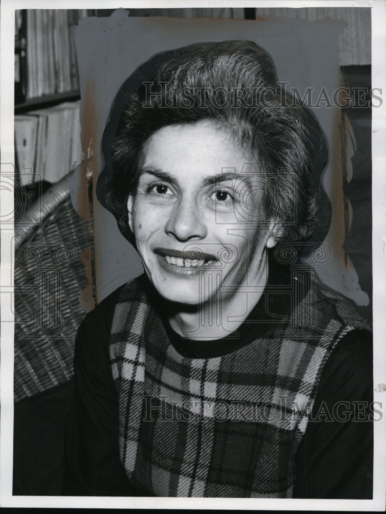 1962 Press Photo Mary Schneider, High Blood Pressure Patient - nef50140