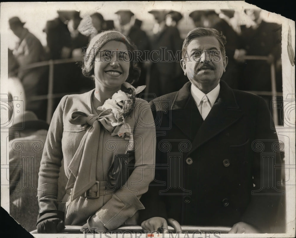 1931 Press Photo French Premier Laval Given Royal Welcome in New York- Historic Images