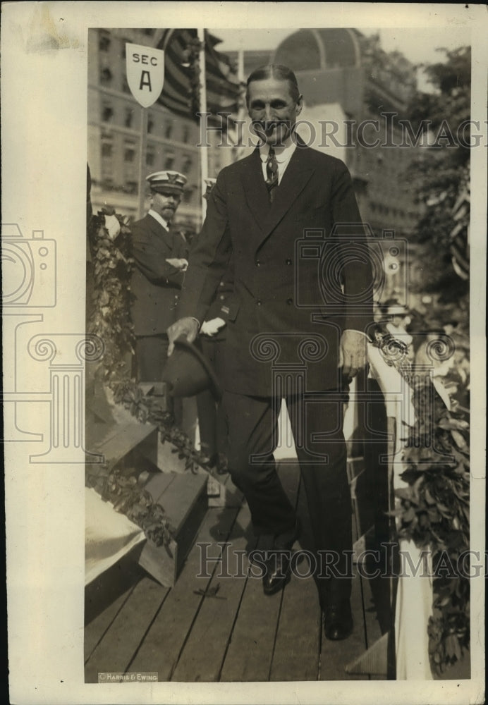 1923 Press Photo McAdoo Boom for Pres Took on Energy When He Appeared in D.C.