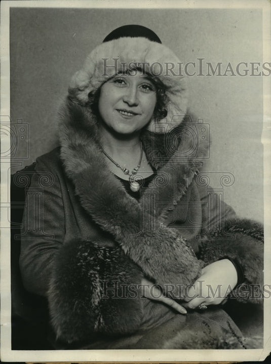1929 Press Photo Mrs Annyta H Rabinoff Sues Husband Samuel R Rabinoff