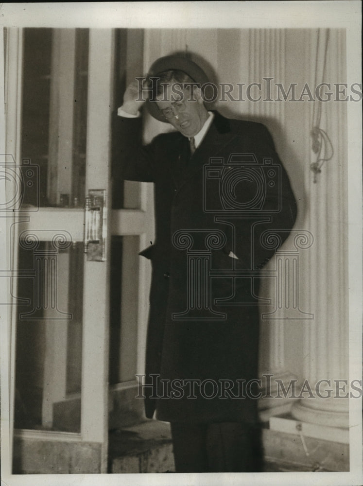1933 Press Photo Agriculture Secretary Henry A. Wallace at White House