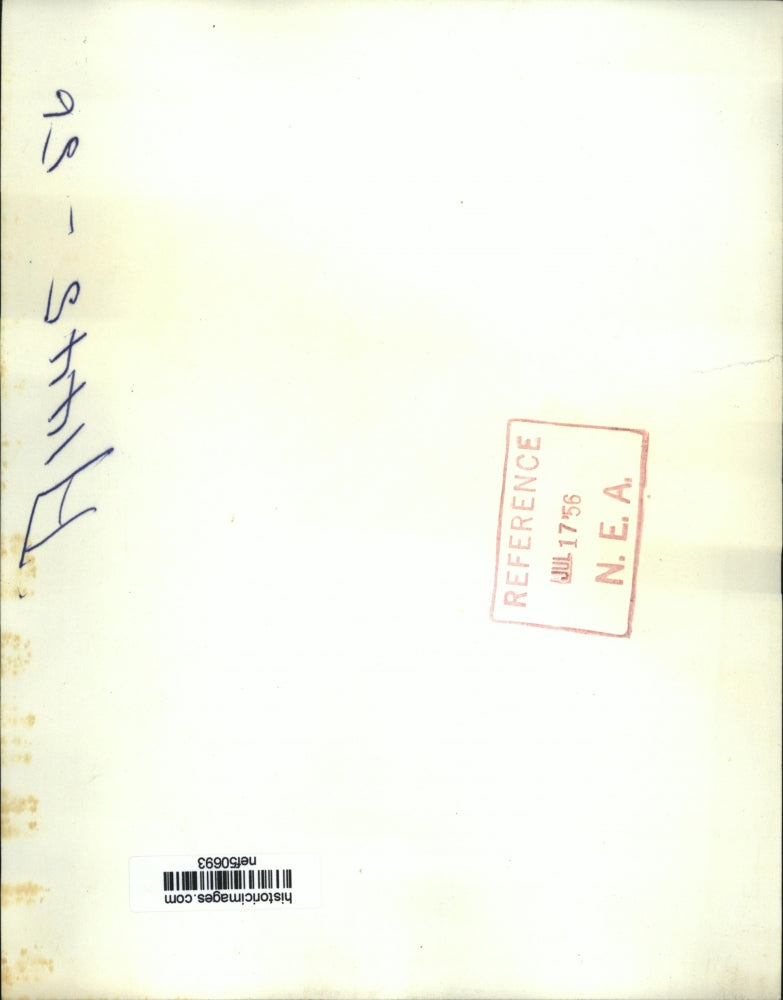 1956 Press Photo Copy Republican National Convention Program, San Francisco