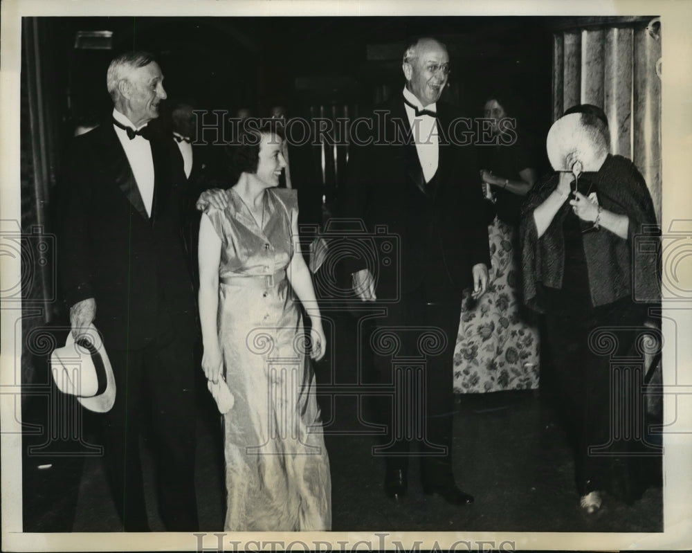 1936 Press Photo Reception for Delegates to Democratic National Convention