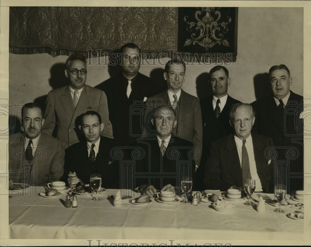 1936 Press Photo California Democratic Delegation to National Convention