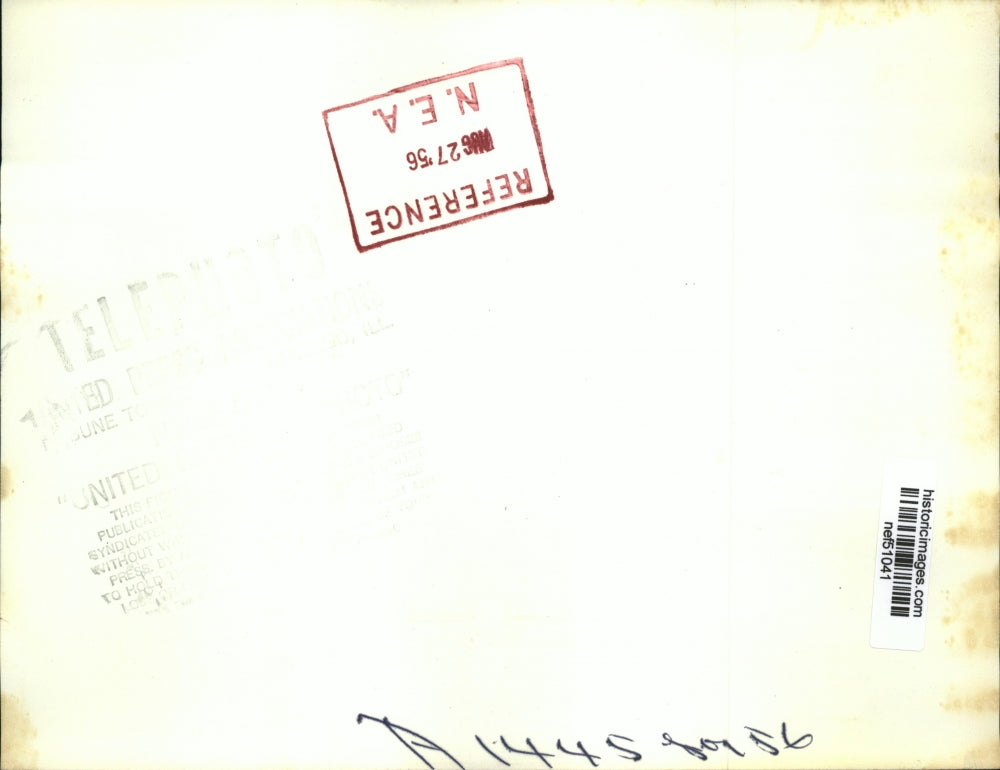 1956 Press Photo GOP National Convention Delegates During Speech, San Francisco