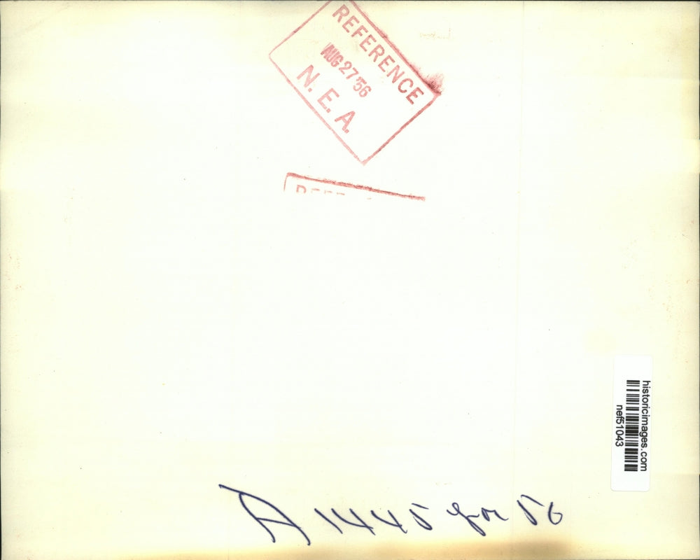 1956 Press Photo Page Girls Holding Slogan Signs at GOP Convention San Francisco