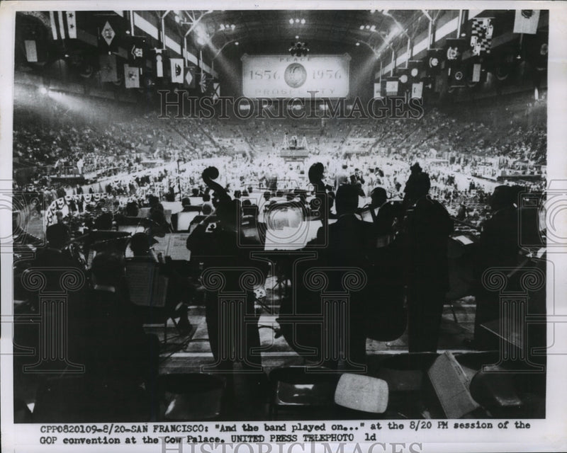 Load image into Gallery viewer, 1956 Press Photo GOP National Convention at Cow Palace, San Francisco
