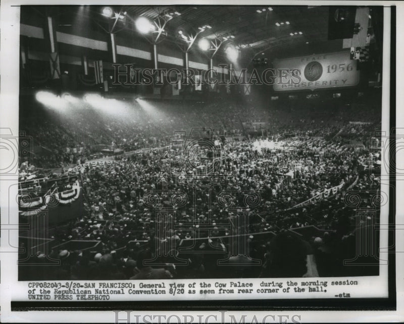 Load image into Gallery viewer, 1956 Press Photo Republican National Convention at Cow Palace, San Francisco
