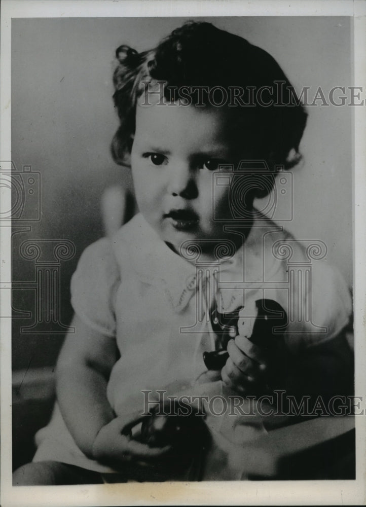 1938 Press Photo Janice Marlene Noble Undergo A Tumor Operation - nef51398