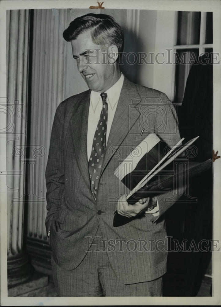 1939 Pres Photo Secretary of Agri Henry Wallace Pictured at the White House