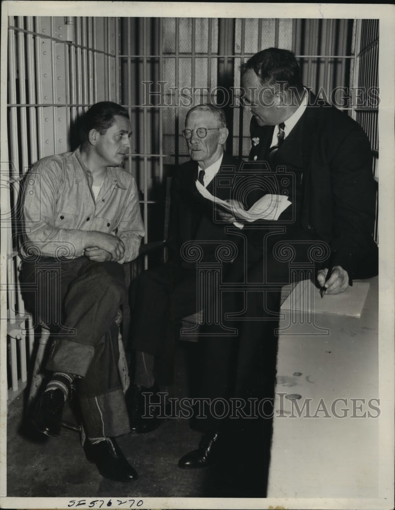 1940 Press Photo Wilhelm Muhlenbroich Kidnapper of Marc De Tristan Jr