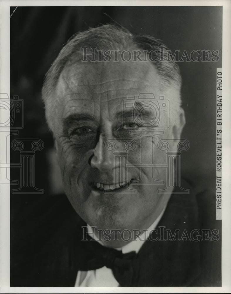 Press Photo President Roosevelt's Birthday Photo - nef51452