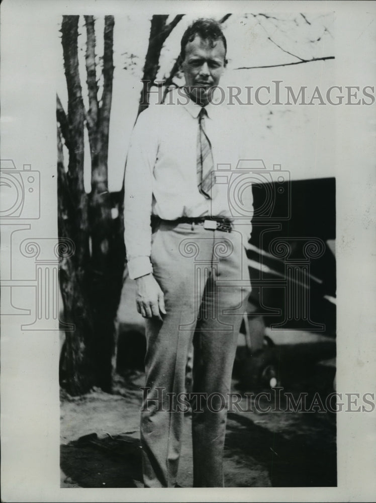 1934 Press Photo Mr. Lindy - nef51479