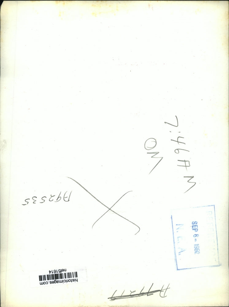 1952 Press Photo John O. Pastore appointed to Democratic seat - nef51614