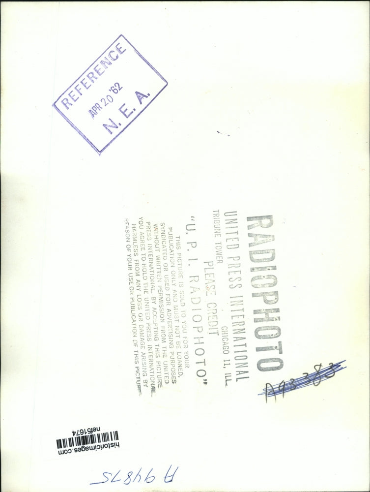 1962 Press Photo George Pompidou New Prime Minister of France in Paris