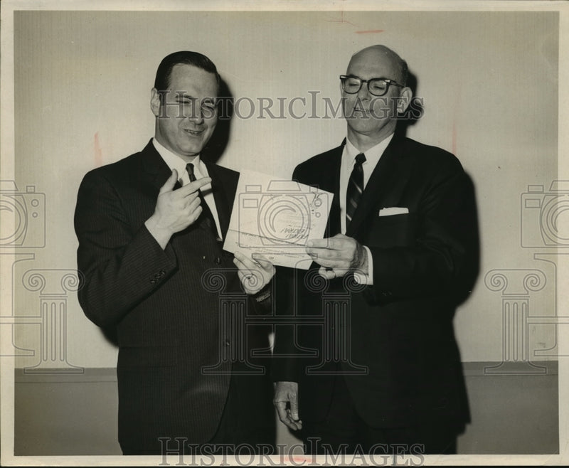 Load image into Gallery viewer, 1967 Press Photo Results of Most Recent Two Month Sales Totals for Elco Realty
