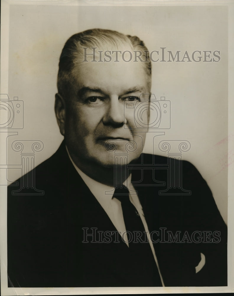1956 Press Photo Walter F Munford Assist Exec Vice Pres of Operations U S Steel