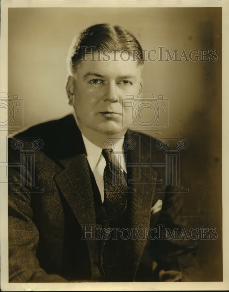 1939 Press Photo Walter F Munford Assist to Vice-Pres American Steel & Wire Co