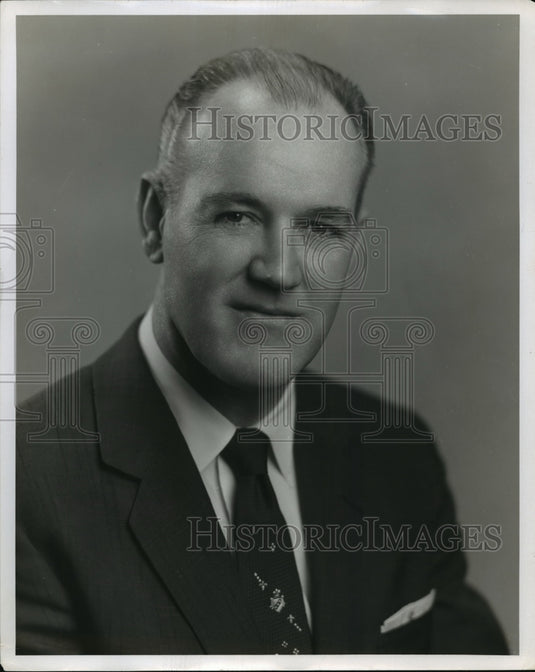 1961 Press Photo Simon McNeely Committee President of Youth Fitness - nef51775