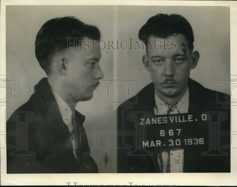 1936 Press Photo Ray Fisher to be Tried for Murder if William Morpeth Dies