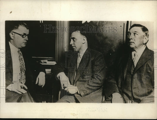 1926 Press Photo James C. Voelker, Arrested in Poisonous Liqour Ring, New York