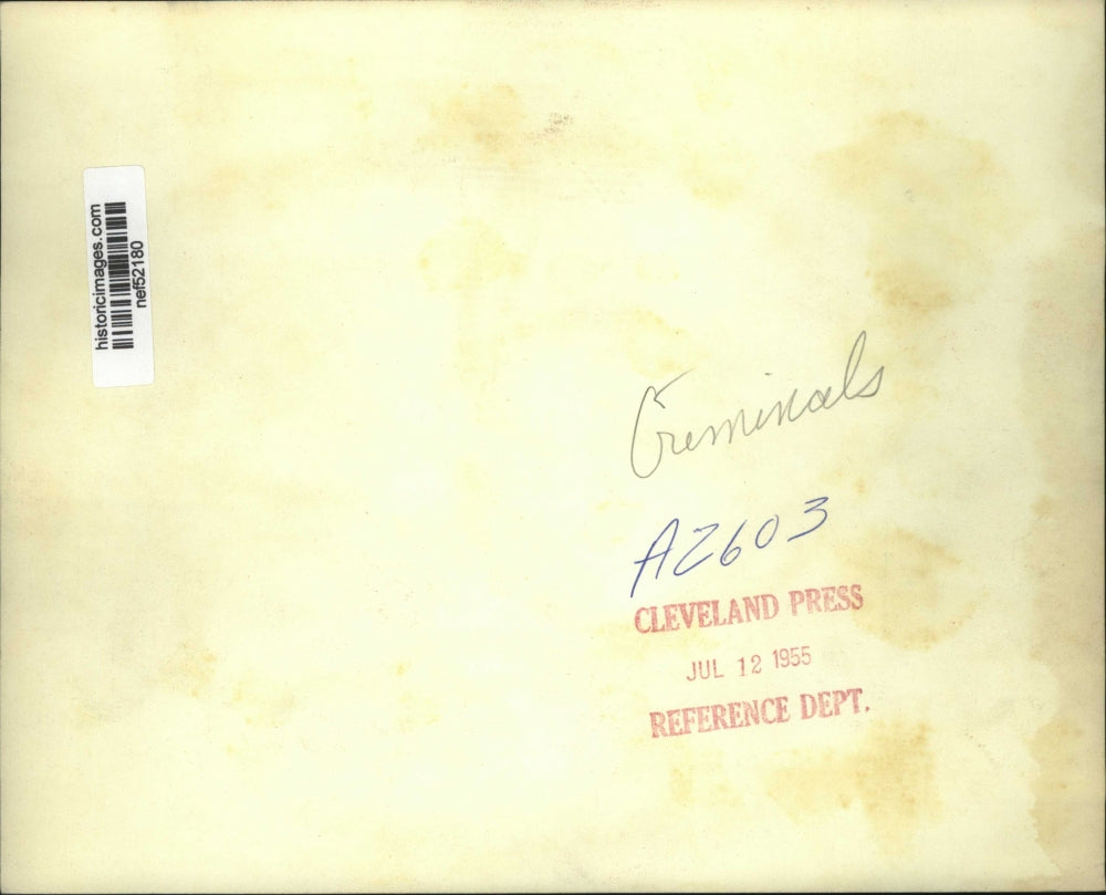 1955 Press Photo Criminals - nef52180