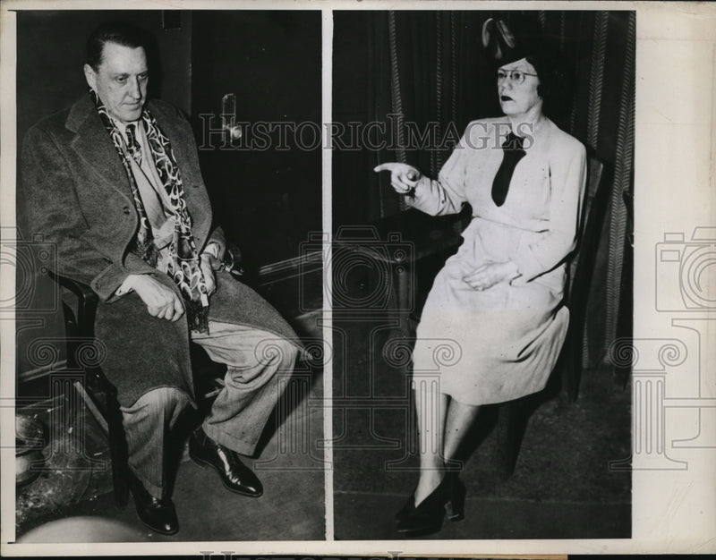 Load image into Gallery viewer, 1948 Press Photo Marie Held Identifying Harry Wagner in Otto Freund Murder
