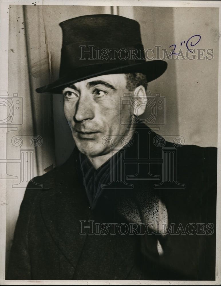 1939 Press Photo Thief Robert G. Campbell - nef52334