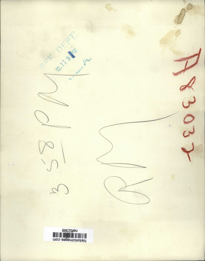 1951 Press Photo Charles Oliphant at the Capital shortly after his resignation