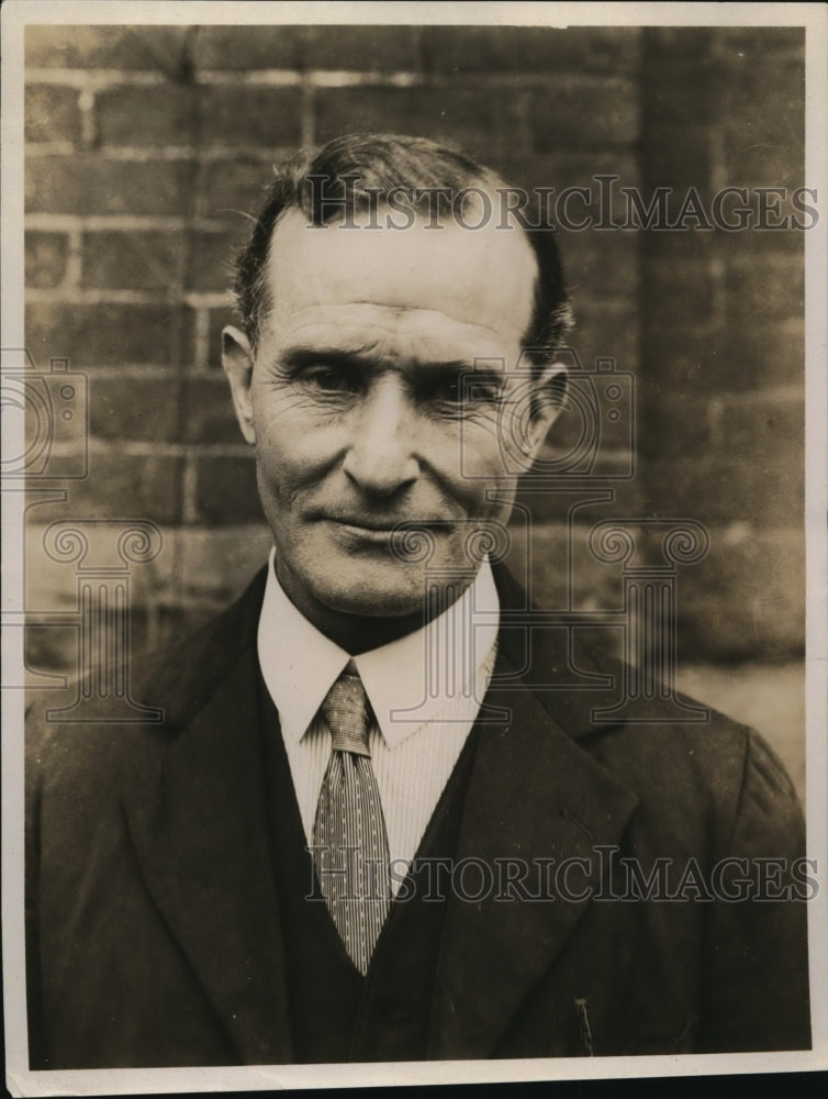 1923 Press Photo Glenn B Mayes Missing Coal Operator Returns after 16 Months