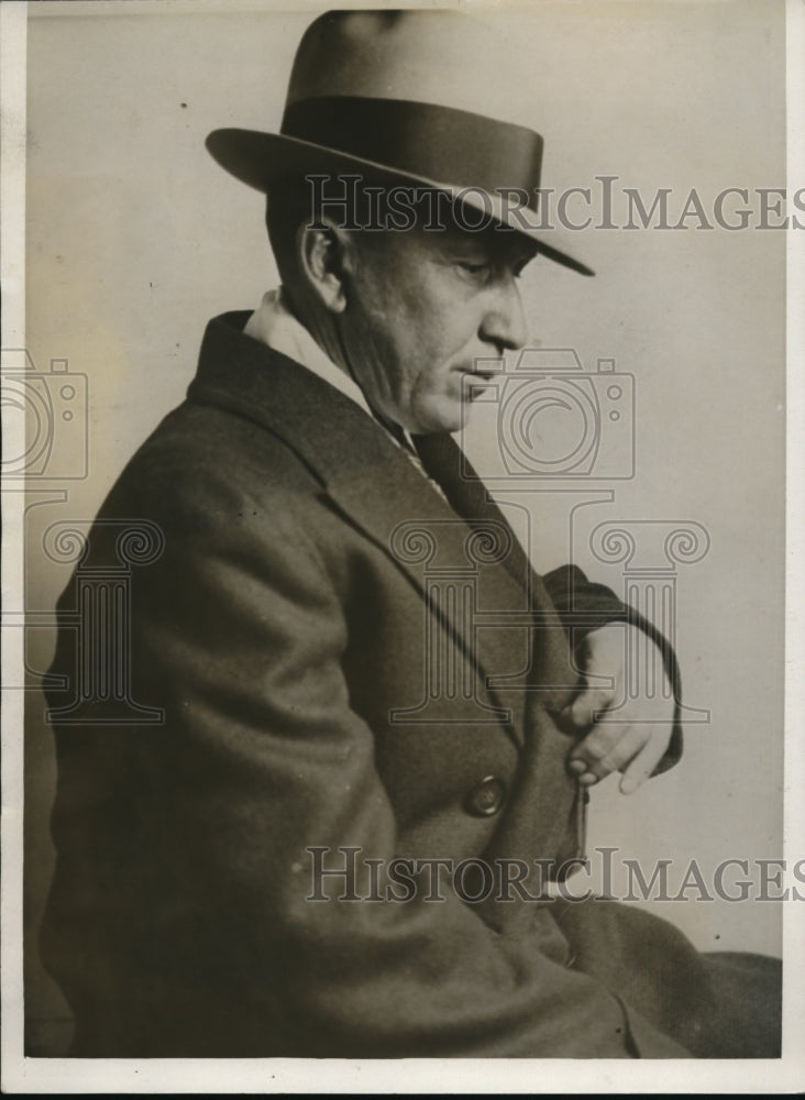 1932 Press Photo Jay Sherwood Smith Arrested for Berkley Robbery before Wedding