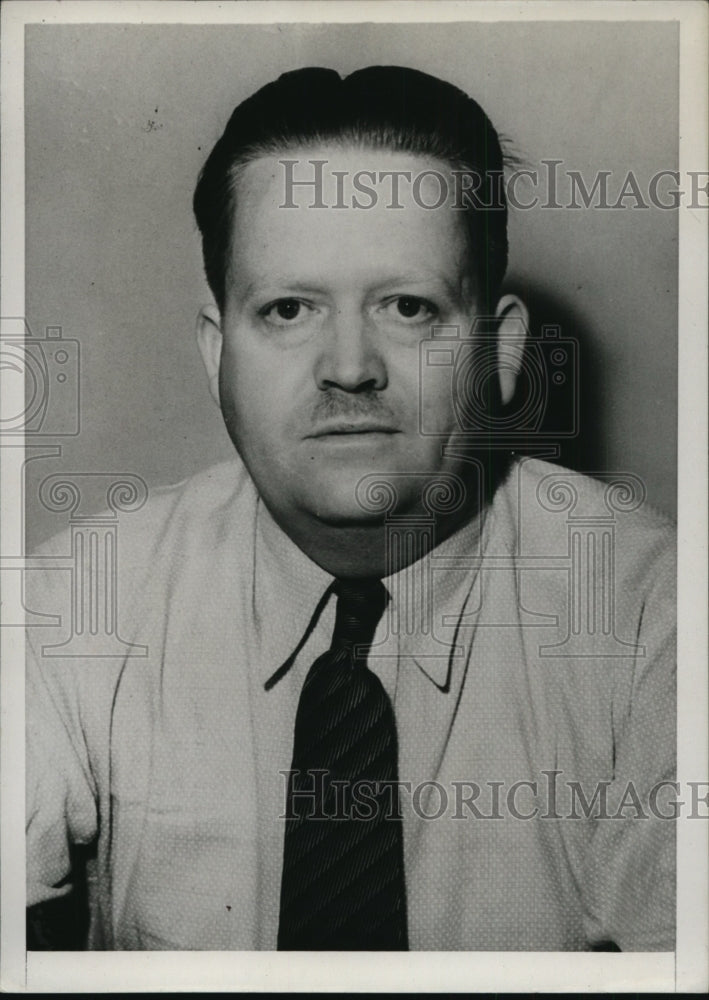 1934 Press Photo James Madison Hayes Arrested as Suspect in Oklahoma Robbery