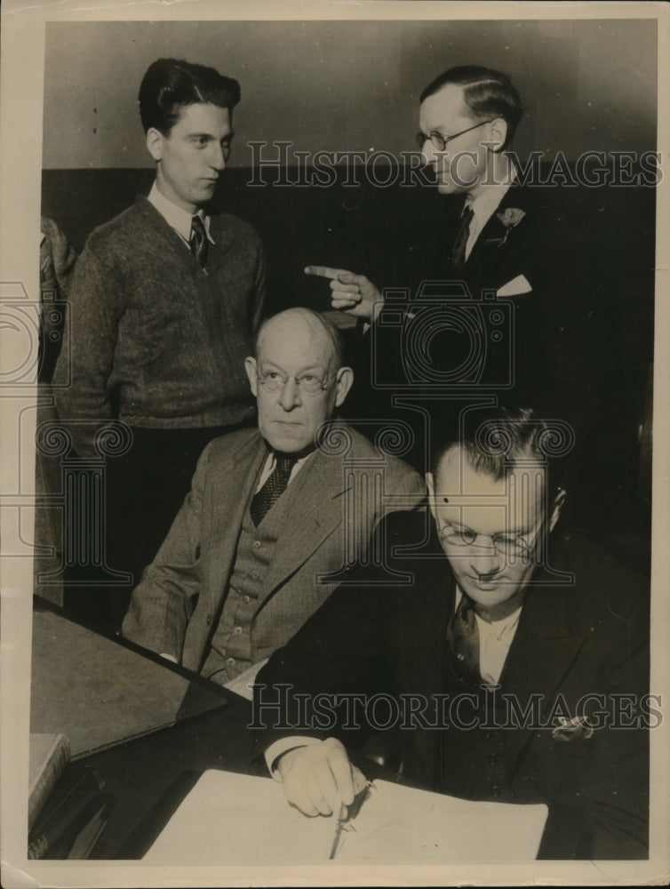 1936 Press Photo James Culver Pleads Guilty to Murder of Samuel Whittaker's Wife
