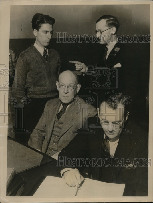 1936 Press Photo James Culver Pleads Guilty to Murder of Samuel Whittaker's Wife