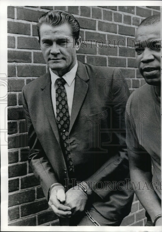 1970 Press Photo Arthur Barkley Indicted on Plane Hijacking Charges, Virginia
