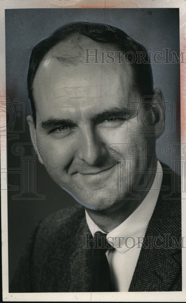 1967 Press Photo Keith B. Scott of Byron Junior High School, Chagrin Falls, Ohio