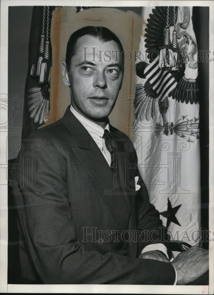 1950 Press Photo Archibald S. Alexander, U.S. Undersecretary of the Army