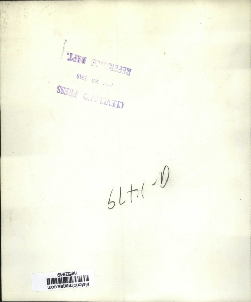 1946 Press Photo Jan Christian of South Africa at LaGuardia Field, New York