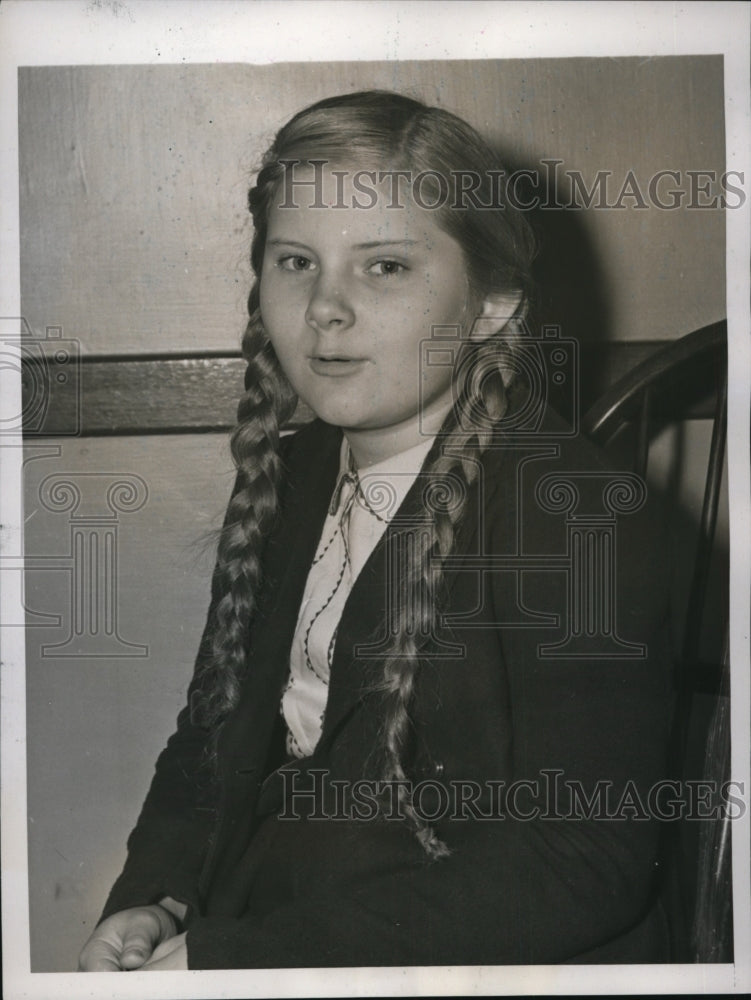 1939 Press Photo Emma Bergdoll After Giving A Testimony In The Court - nef52979