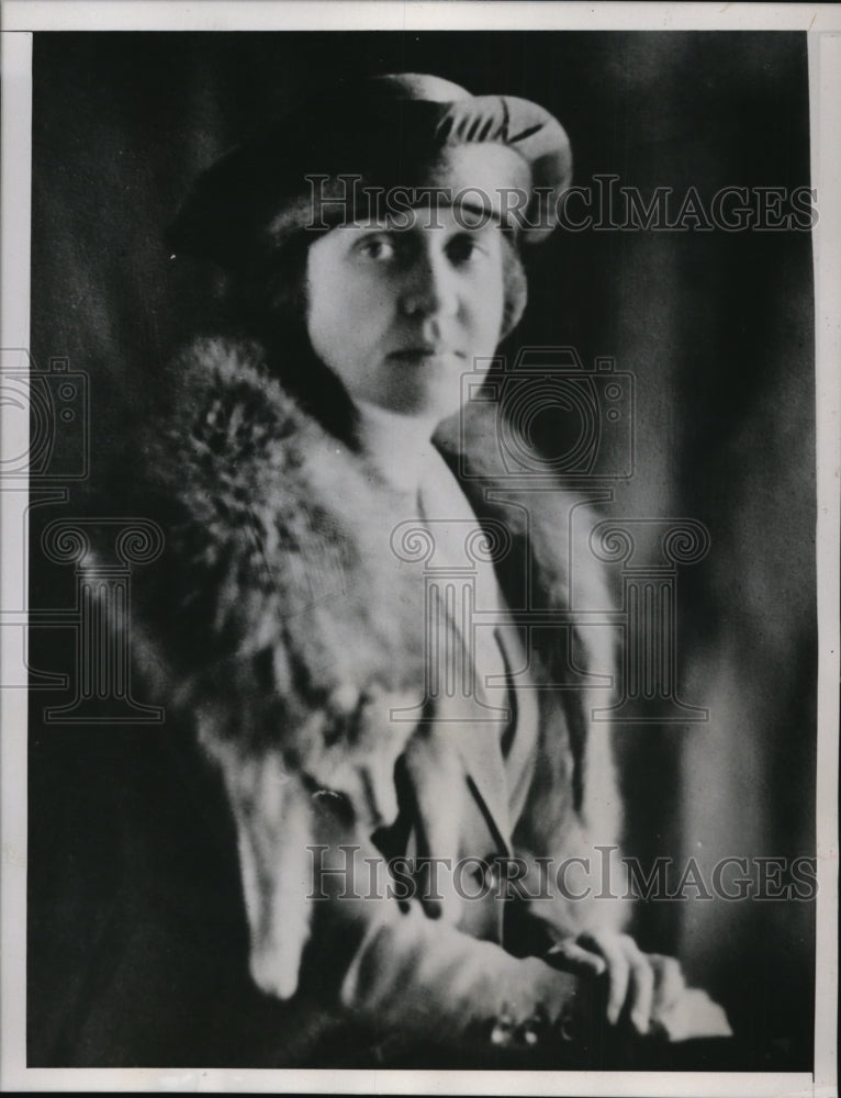 1937 Press Photo The late Cordelia Campbell who was shot by her daughter Louise