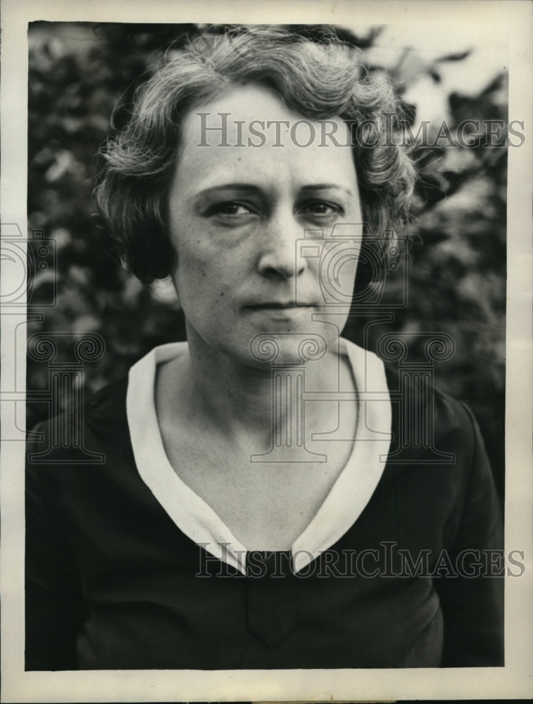 1930 Press Photo Mrs Jason F Whitney Lost Gems Valued at $125,000 in Evanston