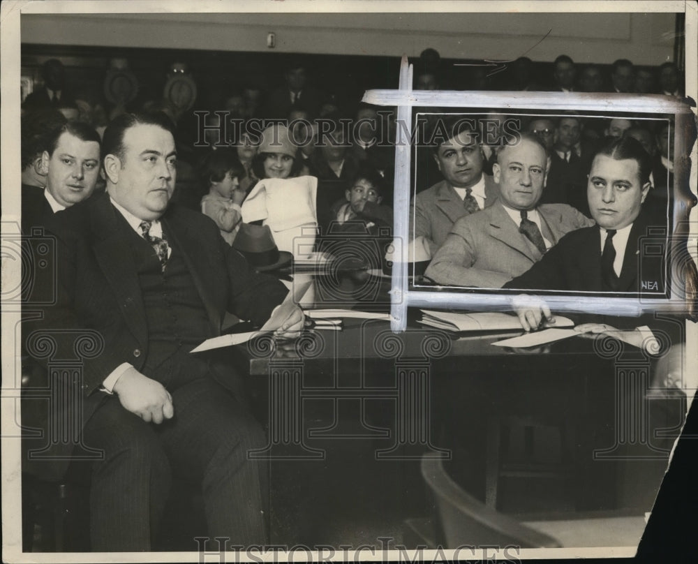 1930 Press Photo Trial of James Fernando Kidnapper of Jackie Thompson Begins