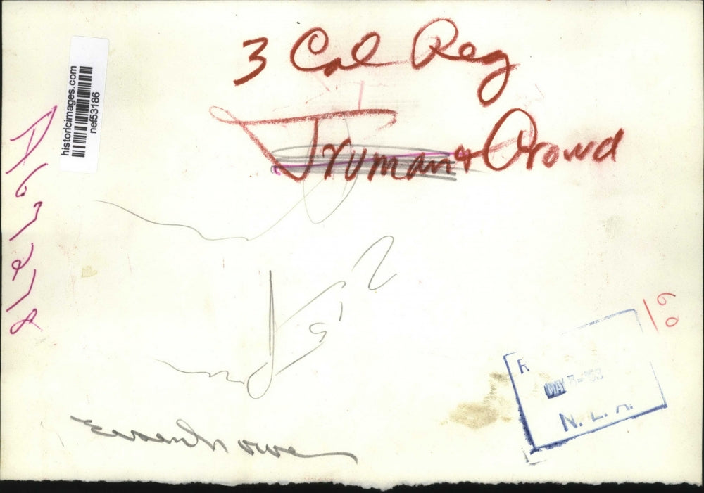 Press Photo President Eisenhower - nef53186