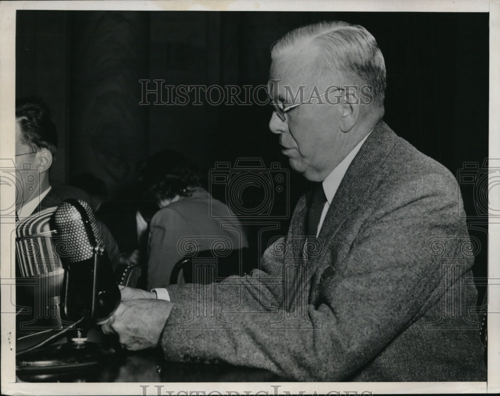 1947 Press Photo George Marshall Joint Session of Congressional Foreign Policy