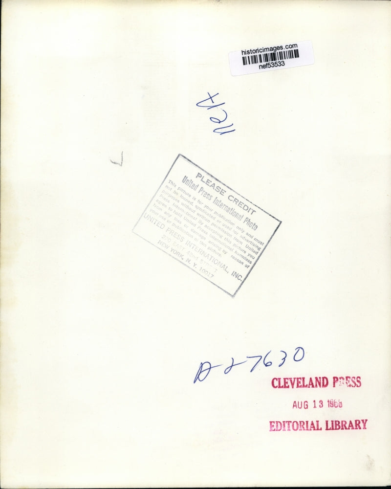 1968 Press Photo Governor Spiro T. Agnew Press Conference, Miami Beach, Florida