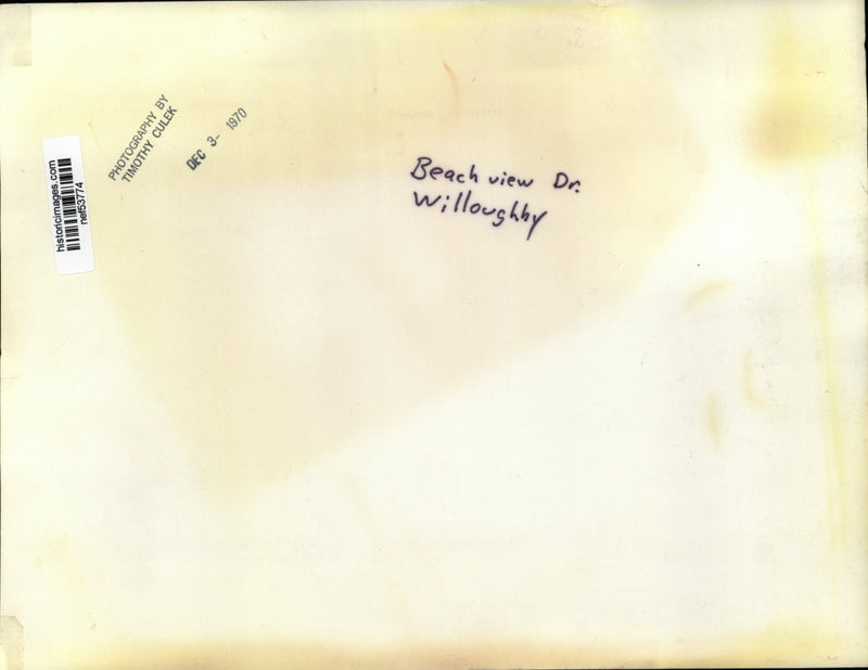 Load image into Gallery viewer, 1970 Press Photo Beachview Road, Willoughby - nef53774
