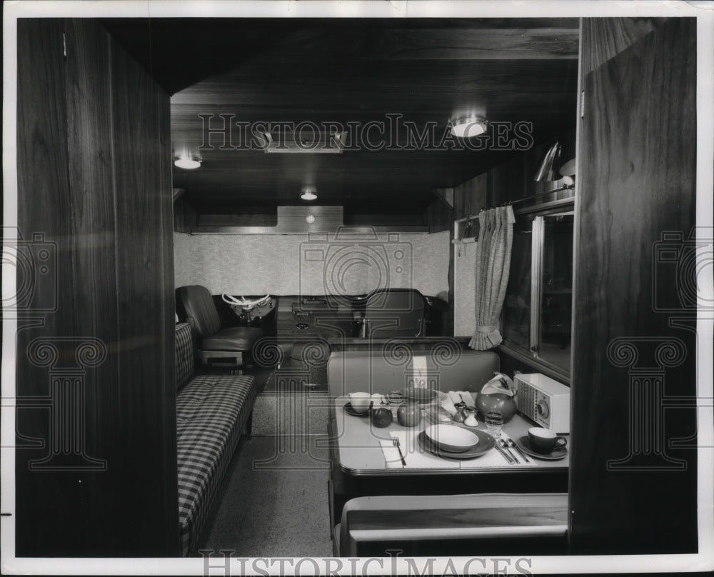 1962 Press Photo Ford Condor Mobile Home - nef53858
