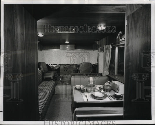 1962 Press Photo Ford Condor Mobile Home - nef53858